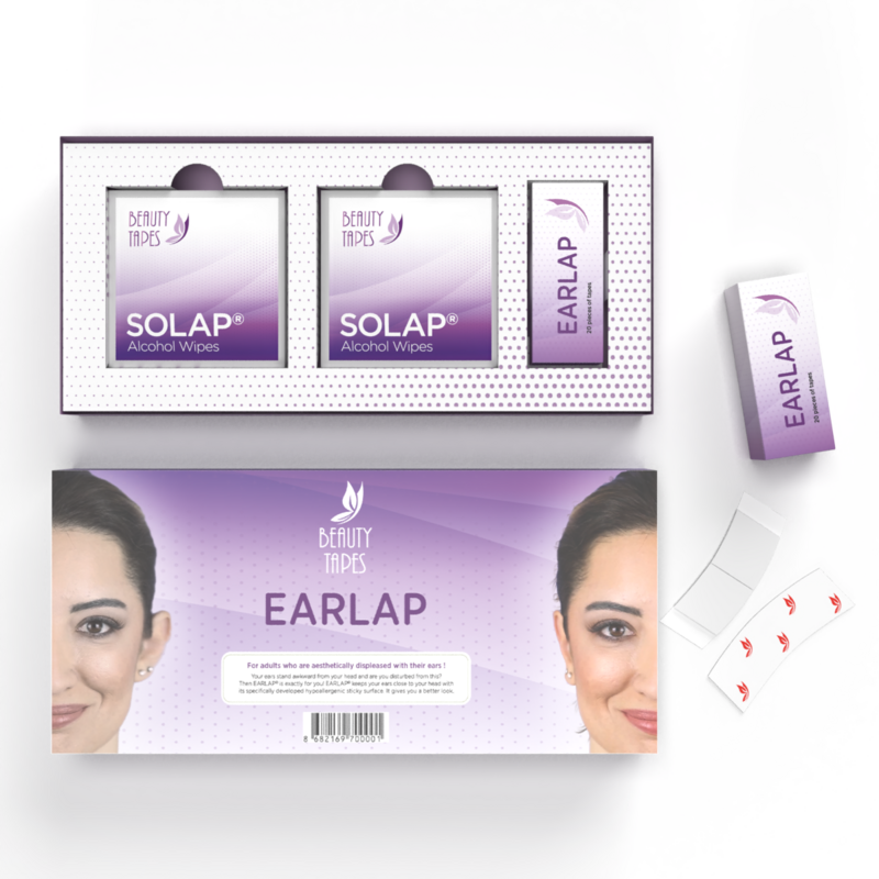 ความงามเทป EARLAP หูคอนซีลเลอร์ Instant Effect Sticking ระบบสำหรับยื่นออกมาหู,หูติดเทป