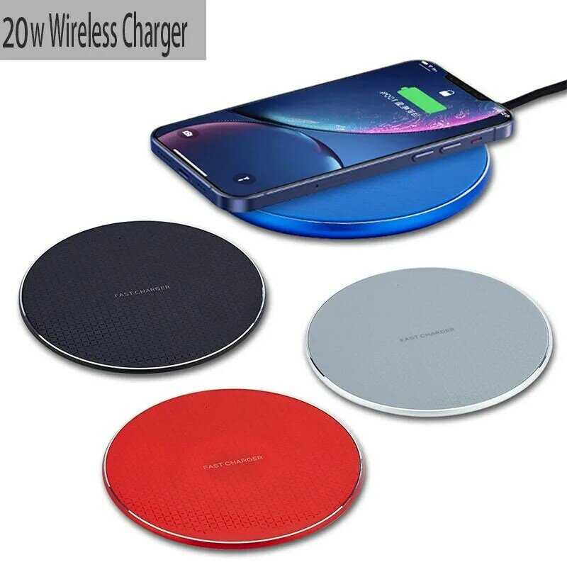 Pad di ricarica Wireless da 10W per iPhone 12 11X8, caricabatterie Wireless veloce Qi per Apple iWatch Samsung Galaxy, supporto di ricarica Wireless