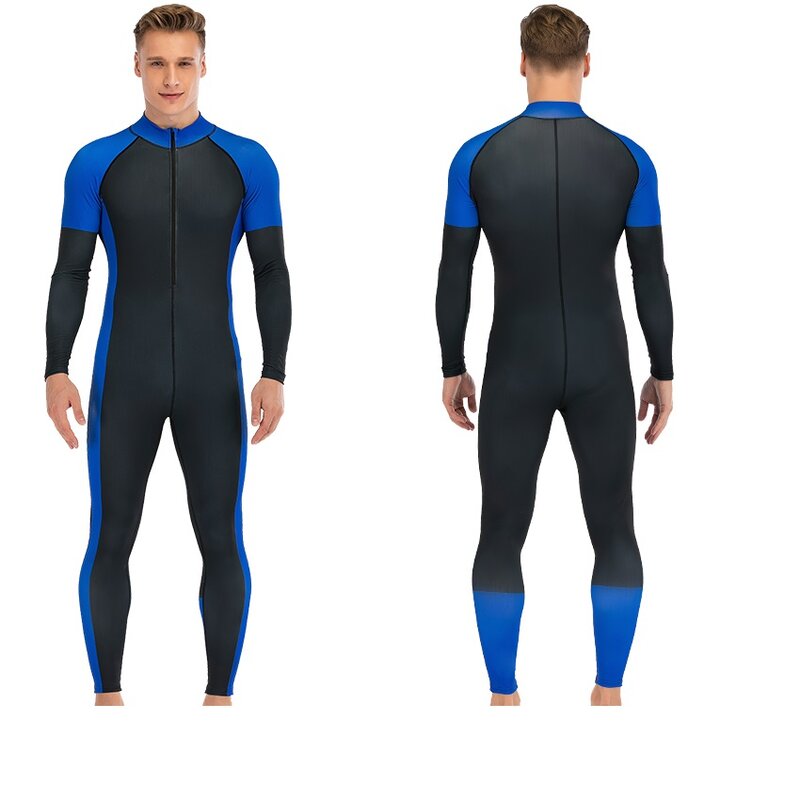 Cody Lundin Hot Sale Diving One Piece Surfing Beach Clothes Swimming suits For Men Solid Color Design
