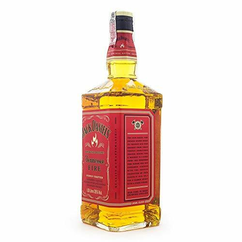 Whiskey jack daniel's fire 1l, livre de espanha, álcool, uísque