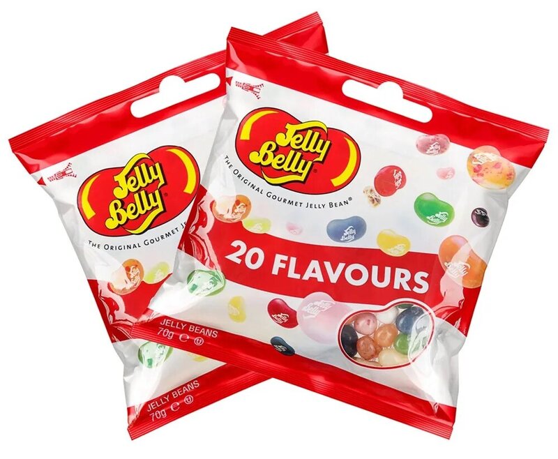 Конфеты Jelly Belly 20 вкусов 70 гр. (2 пачки)