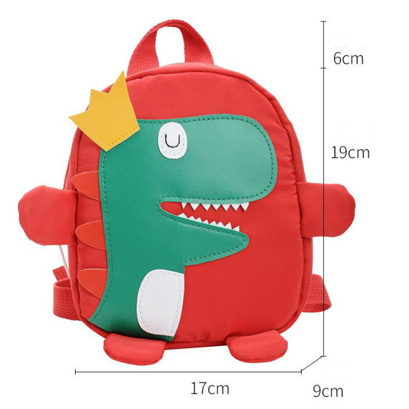 Nette kleinkind kid kindergarten schule tasche 3D cartoon dinosaurier mini rucksack neue baby junge mädchen schule tasche