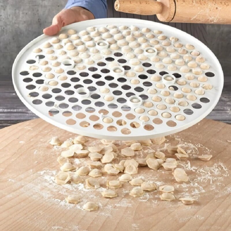 Ravioli Maker, Der Patty Teig Drücken Manti Form Pelmeni Pasta Sicher Cartonbox Form Knödel Küche Werkzeuge Küche DIY 200 Loch