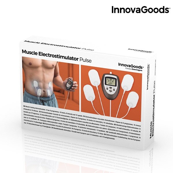 Inovagoods-estimulador de músculos, eletroestimulador de pulso, abs, frete grátis da espanha
