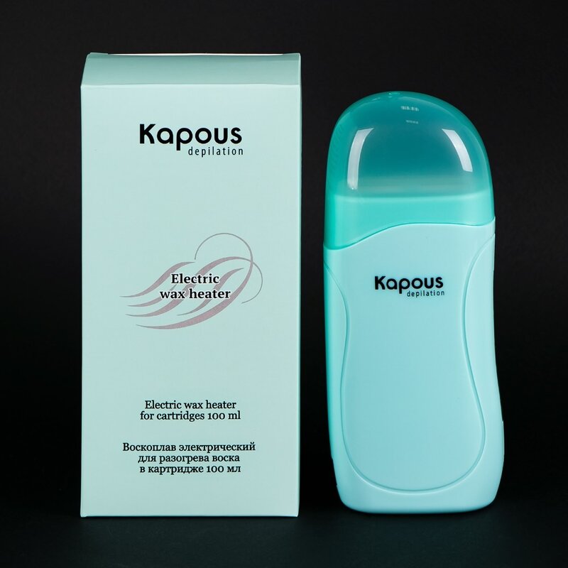 Kapous TNL hqd Professional electric wax bottle for 100 ml cartridges Hair removal tool for depilation hot waxing brazilian for melting heater for Accessories Total Body Spa or Self-waxing in Home for Girls Women Men