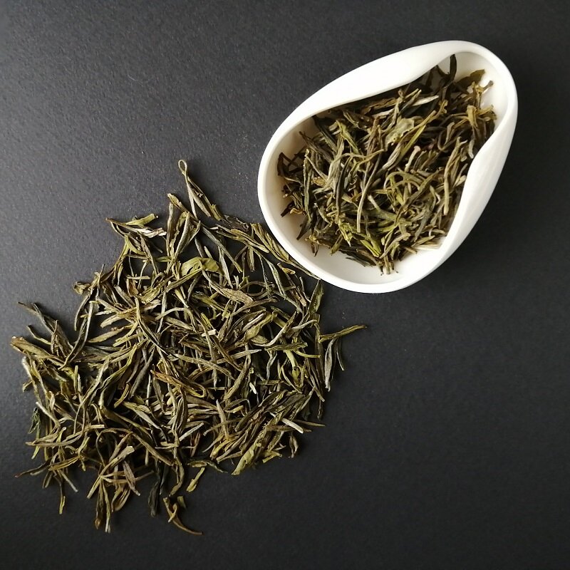 Chá amarelo "rins amarelos da montanha ho" ho shan huang ya, 50 gramas