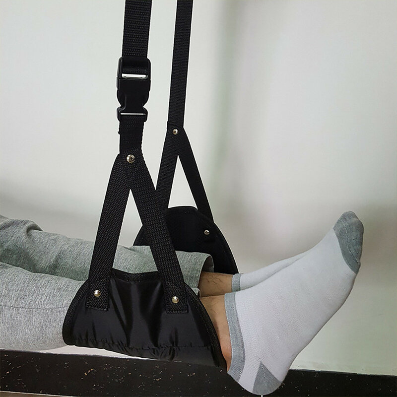 Comfy Kleiderbügel Reise Flugzeug Fußstütze Hängematte Hergestellt mit Premium Speicher Schaum Fuß