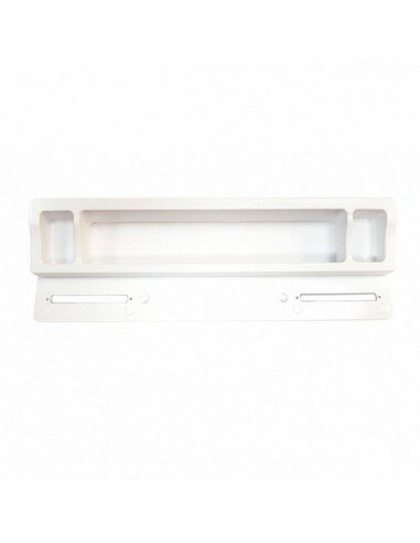UNIVERSAL refrigerator door handle 19x7 cm (white)