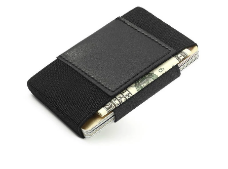 محفظة جلدية صغيرة مع حامل بطاقة ائتمان للرجال والنساء ، محفظة صغيرة ، جودة عالية ، عصرية ، 2020
