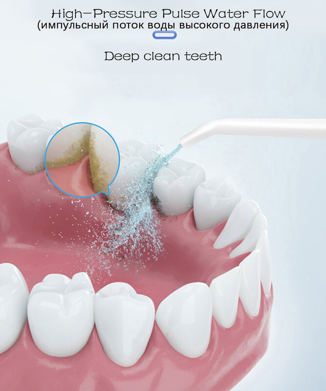 300ml oral irrigator água flossers para dentes dental portátil recarregável 3 modos tanque de água à prova dteeth água dentes mais limpo