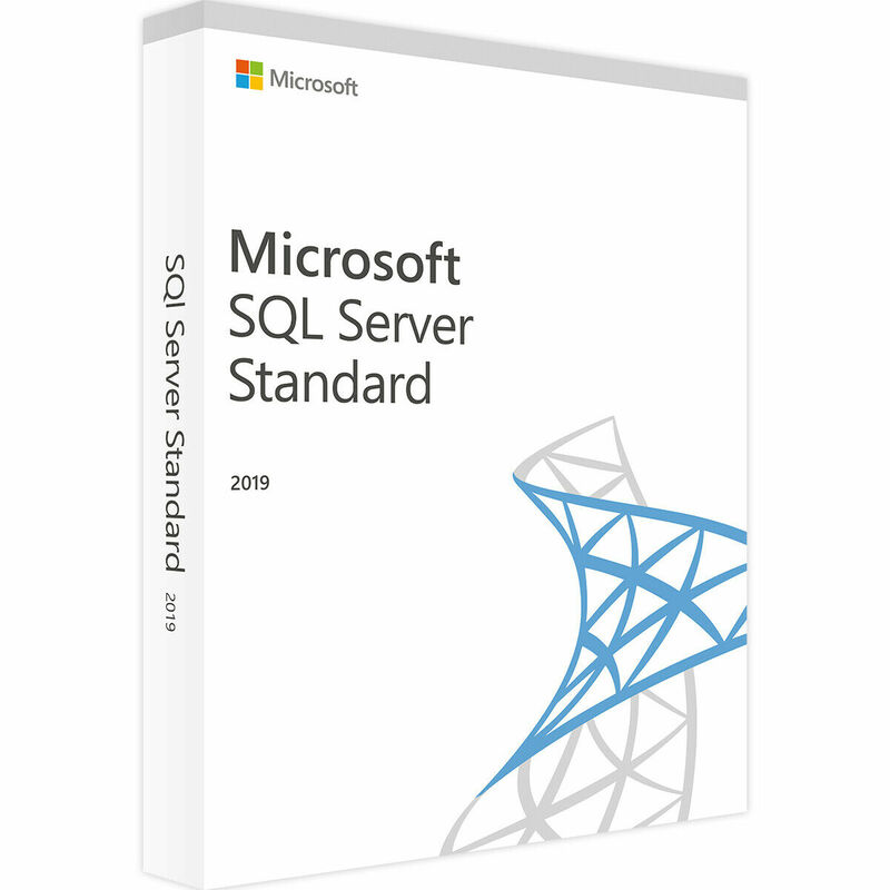 Chiave di licenza Standard SQL Server 2019-uso a vita consegna rapida in 5 minuti