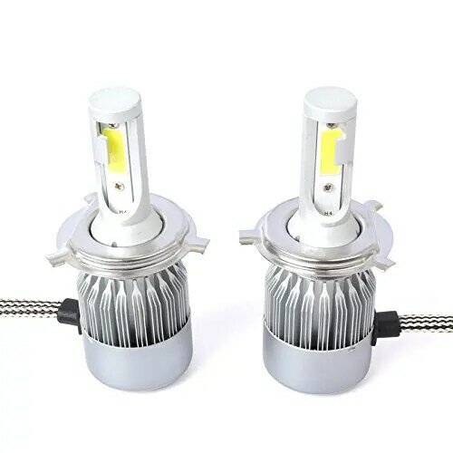 Auto LED bulbs H7 H4 H1 - 2pzs C6 LED car headlight Kit 36W 3800LM light bulbs white light Led Headlight free shipping