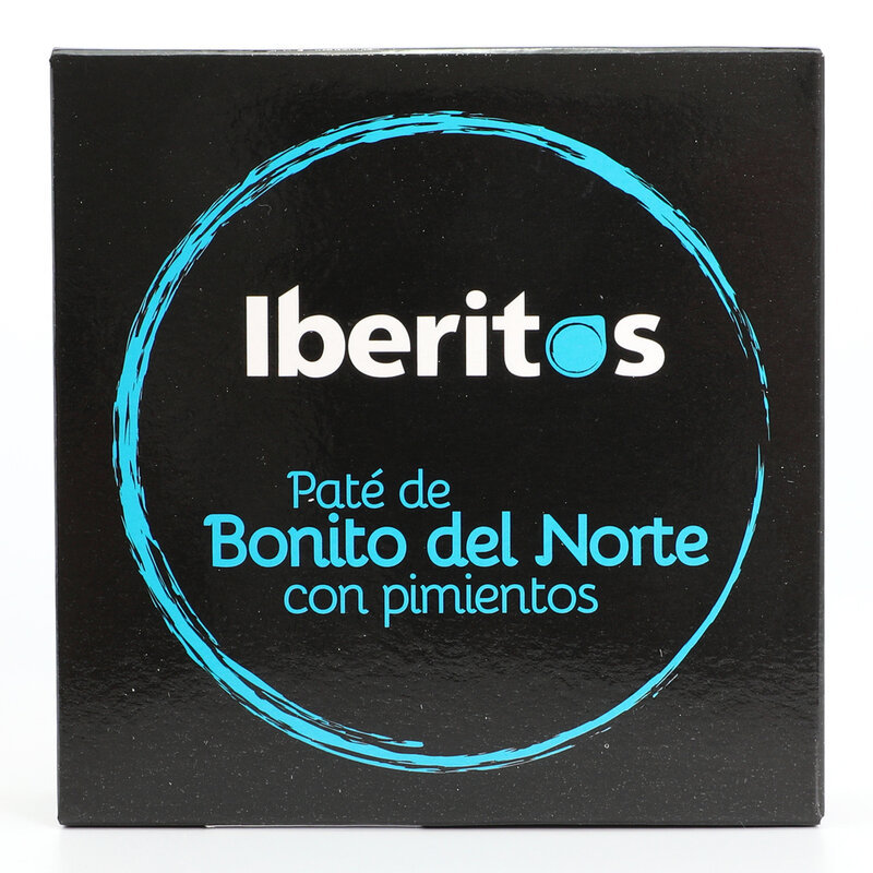 IBERITOS - Lata de 140 G de Bonito del norte con pimientos - CARTONCILLO 140 G  BONITO DEL NORTE L