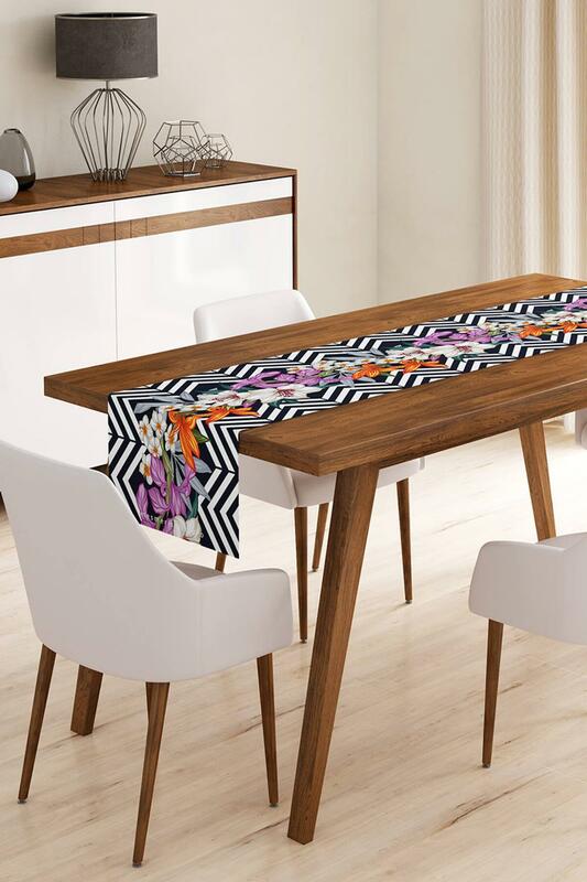 Table Runner Modern Kitchen Home Decor Table Desk Accessories for Wedding decor