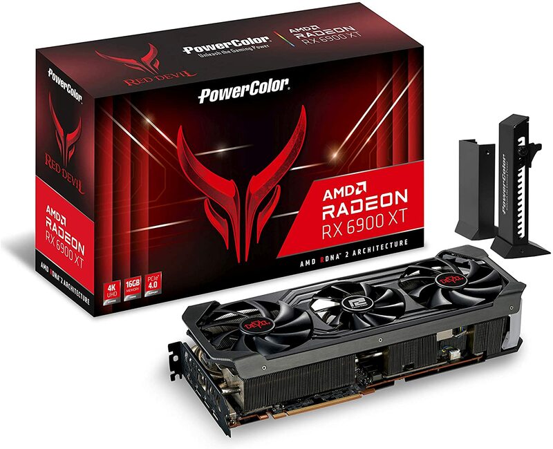 PowerColor Red Devil AMD Radeon™ RX 6900 XT Gaming Graphics Card with 16GB GDDR6 Memory, Powered by AMD RDNA™ 2