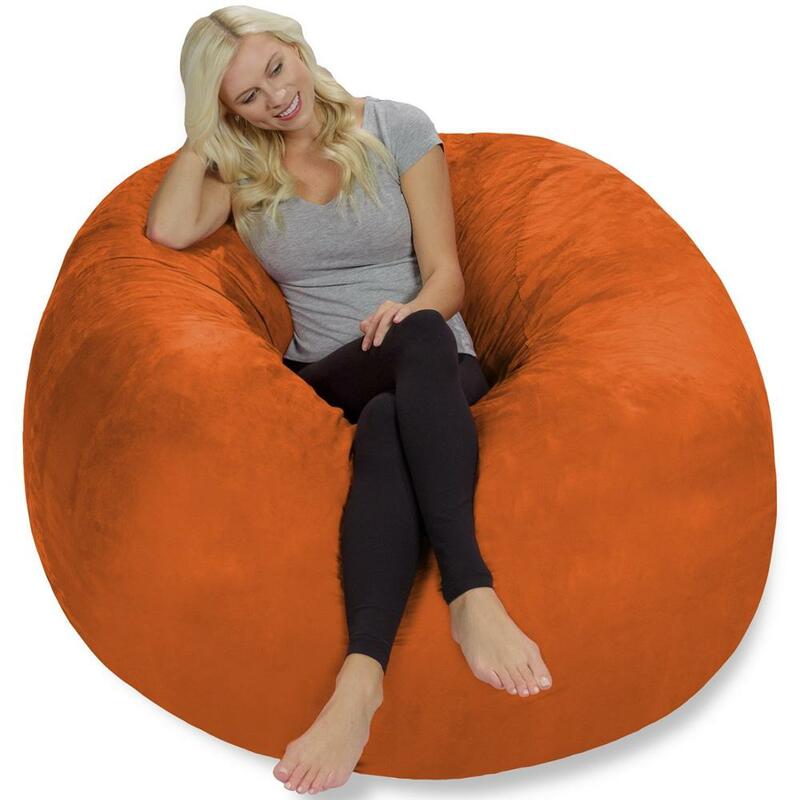 top Selling Extra Large 4' Bean Bag Chair Covers Replacement Comfy Beanbag Without Filling