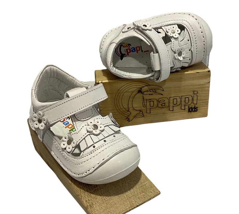 Pappikids Modell (0152) Mädchen Erste Schritt Orthopädische Leder Schuhe