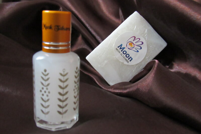 Cubos de bloque sólido de almizcle ámbar Original, Perfume Oriental, sin Alcohol, 20