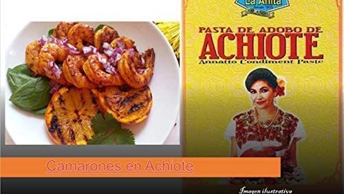 Achiote La Anita 1 kg 향신료 Cochinita Pibil 멕시코 음식 향신료 마리 네이드 및 멕시코 로스트 Pla