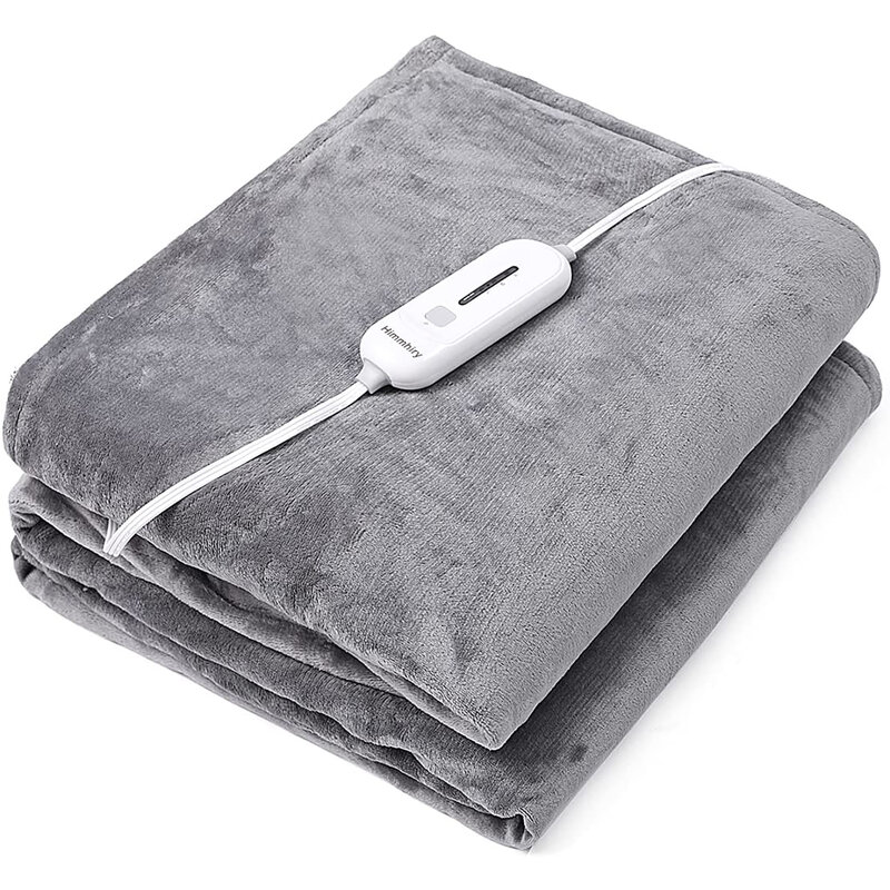 Электрические одеяла Himmhiry для домашнего использования, 36x34 дюйма, быстрый нагрев, защита от перегрева, 3 уровня нагрева
