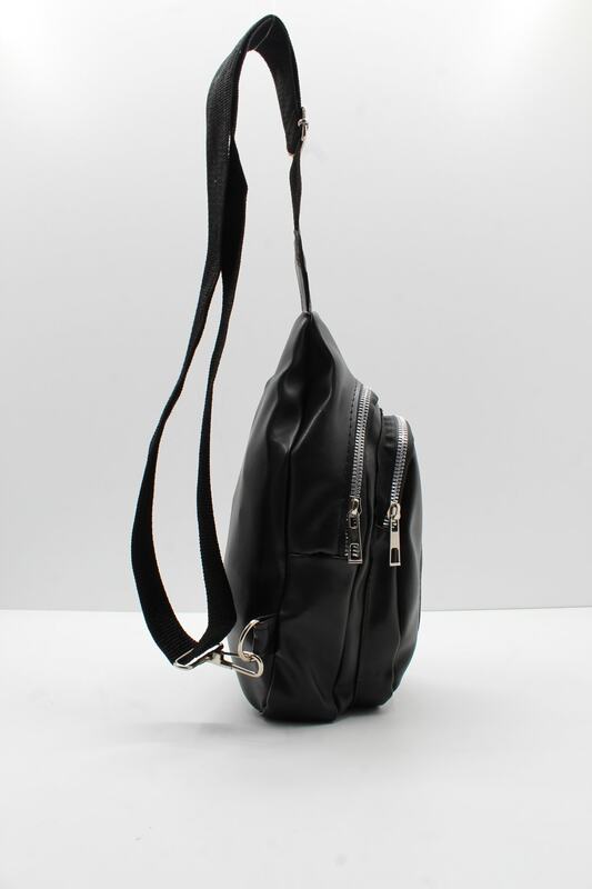 De cuero suave de las mujeres de la Cruz y cintura bolsa con tres compartimentos сумка женская сумка через плечо bolsas para las mujeres Наплечные сумки