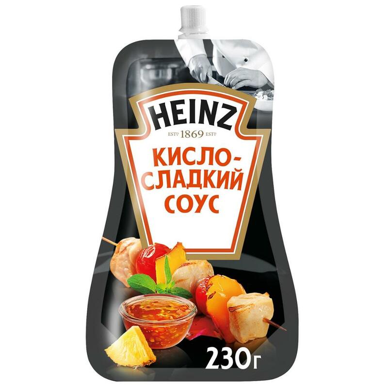 ซอสมะเขือเทศ Heinz หวานและเปรี้ยว230G Sharp ซอสขนมสำหรับ Kebabs เสิร์ฟห้องครัว
