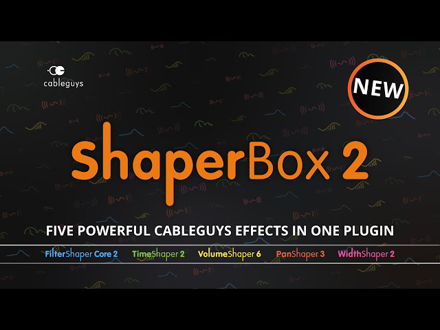 Cableguys-shaperbox 2 (vst) (windows) プラグイン