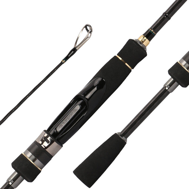 TSURINOYAคาร์บอนSpinning Casting Fishing Rod 1.98M 1.82M Ultralight Fast Action Baitcasting RodสำหรับBass Pikeตกปลา