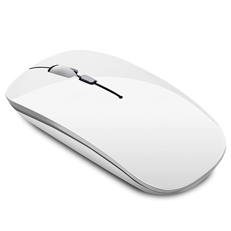Ultra cienka konstrukcja bezprzewodowa mysz mysz bezprzewodowe połączenie na laptopa i pulpit PC dla Windows i Mac