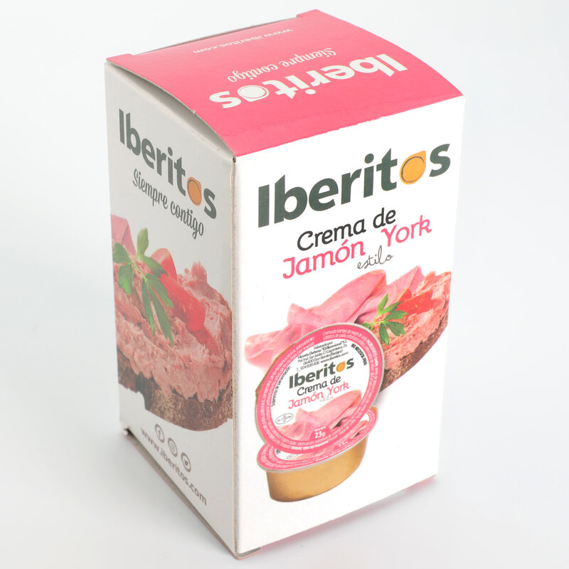 IBERITOS-10 pacote de caixa 5x25g-sopa creme de presunto york