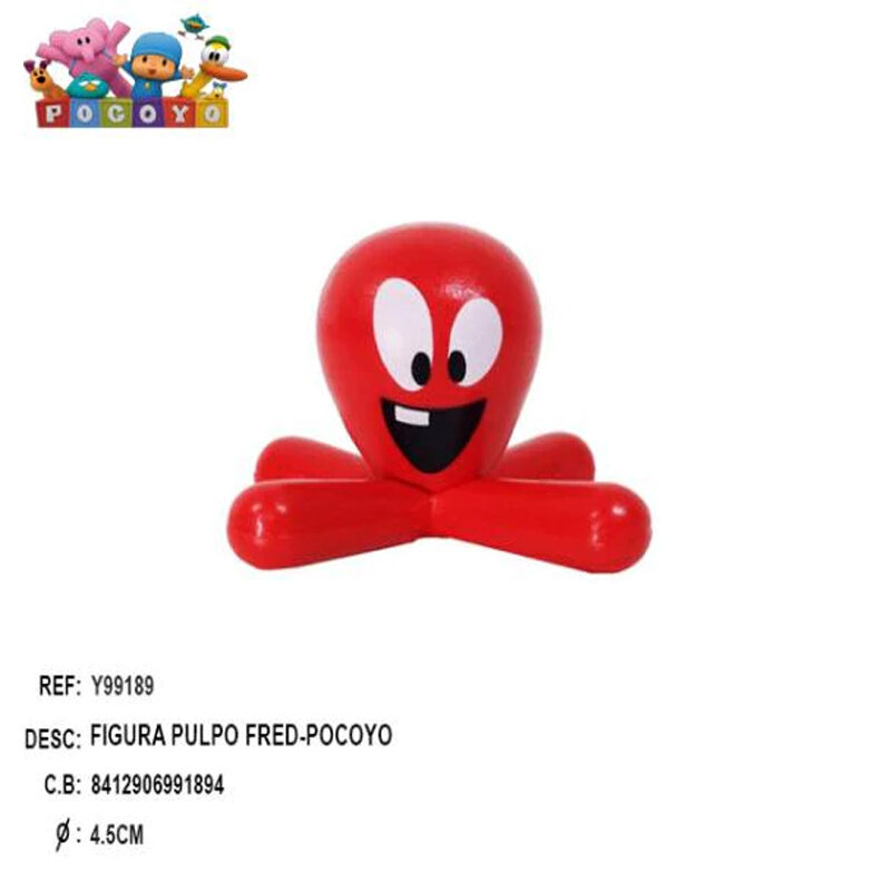 FIGURE POCOYO COMANSI ELLIY ,LOULA, duck, for kids birthday gift for coletions