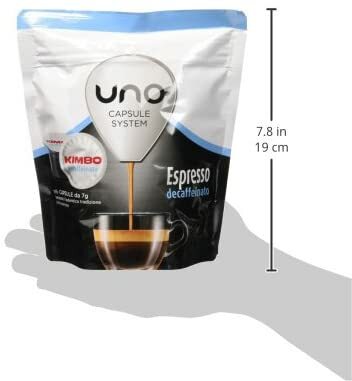 Kimbo кофе капсулы Совместимая система капсулы один-Эспрессо без кофеина (6x16 капсул)