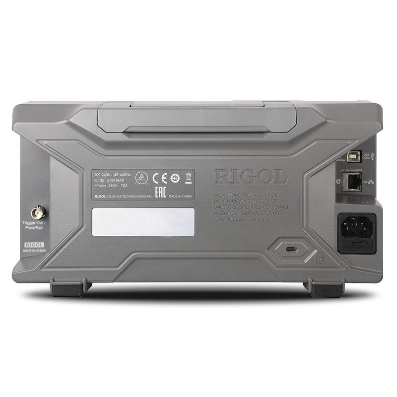 RIGOL DS1202Z-E-osciloscopio Digital de 200MHz, 2 canales analógicos