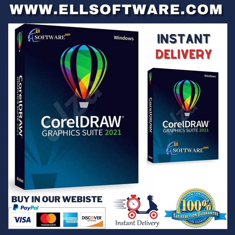 Conjunto de gráficos CorelDRAW 2021 para Windows