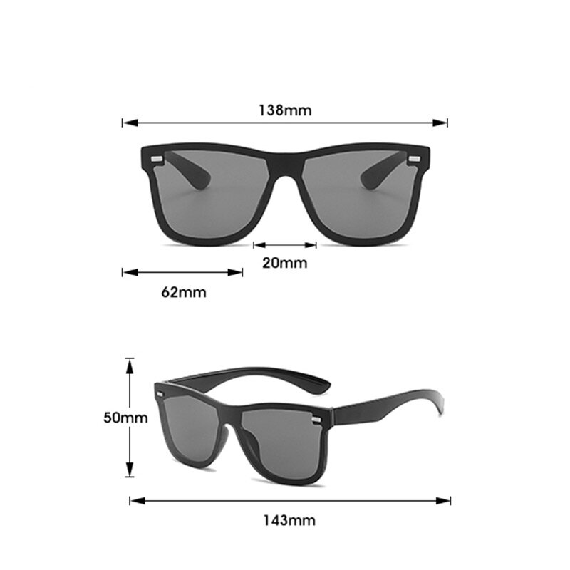 2022 moda occhiali da sole senza montatura uomo Vintage quadrato lente monopezzo occhiali da sole elegante marca donna occhiali da sole Oculos De Sol