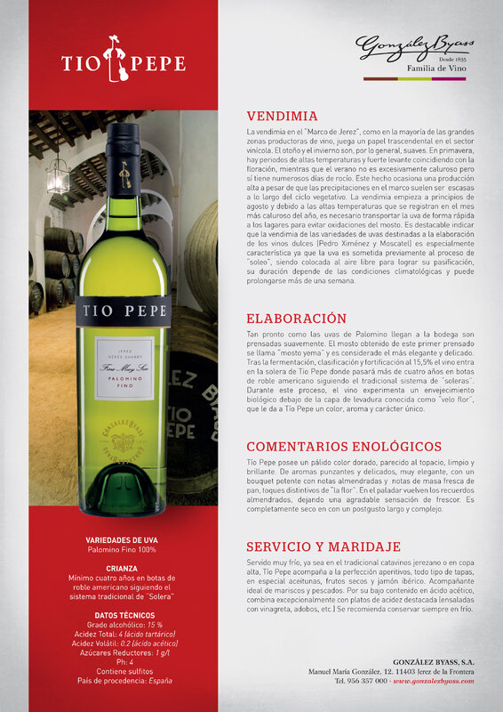 Uncle Pepe-fine wine-DO sherry-коробка из 6 бутылок 750 мл-поставки из Испании-вино-fine white