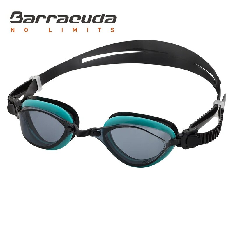 Barracuda 대회 수영 고글 성인용 안개 방지 자외선 차단 72755 녹색