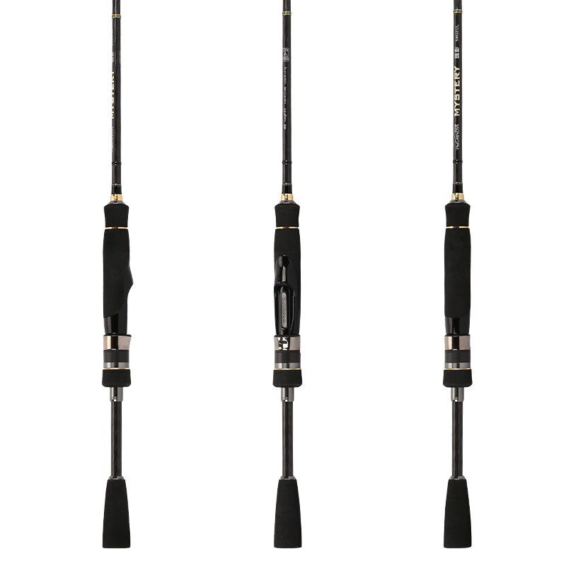 TSURINOYA Carbon Spinning wędka rzutowa 1.98m 1.82m Ultralight szybka akcja tyczki pręt do Bass Pike Fishing