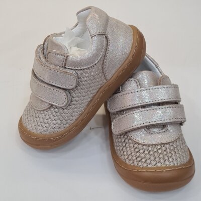 Pappikids modelo (k006) meninas primeiro passo sapatos de couro ortopédico