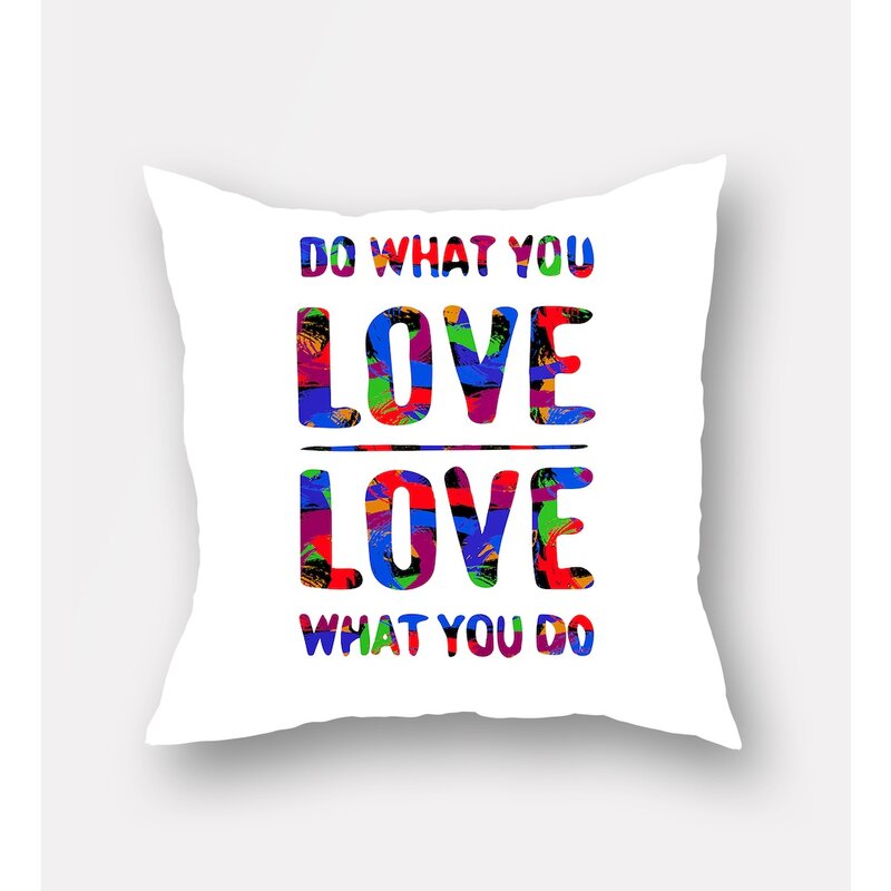 Decorative Cushion Pillow decorate Case high quality pillow case pattern printed
