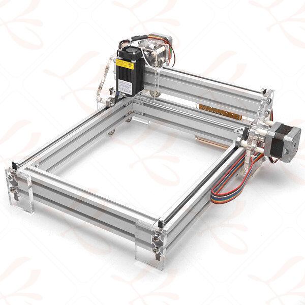 Mini impressora cnc de mesa, gravador e gravador a laser de 500mw, tamanho 20 cm x 17cm, diy