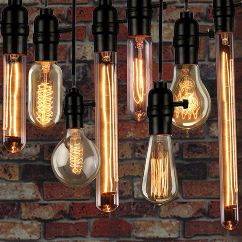 Ampoule Edison E27, 220V, 40W, lampe rétro à Filament, lampe à incandescence, Vintage, pour la décoration