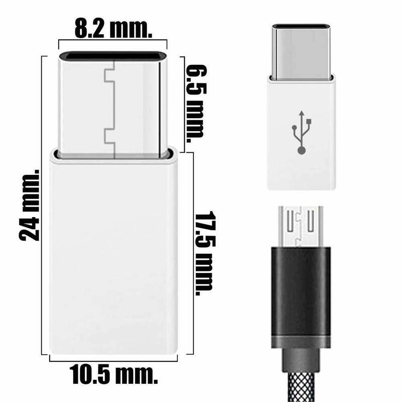 OTG Adaptador tipo-C USB-C a Micro - USB OTG Cable Thunderbolt 3 adaptador USB tipo C para macbook Pro Samsung S9