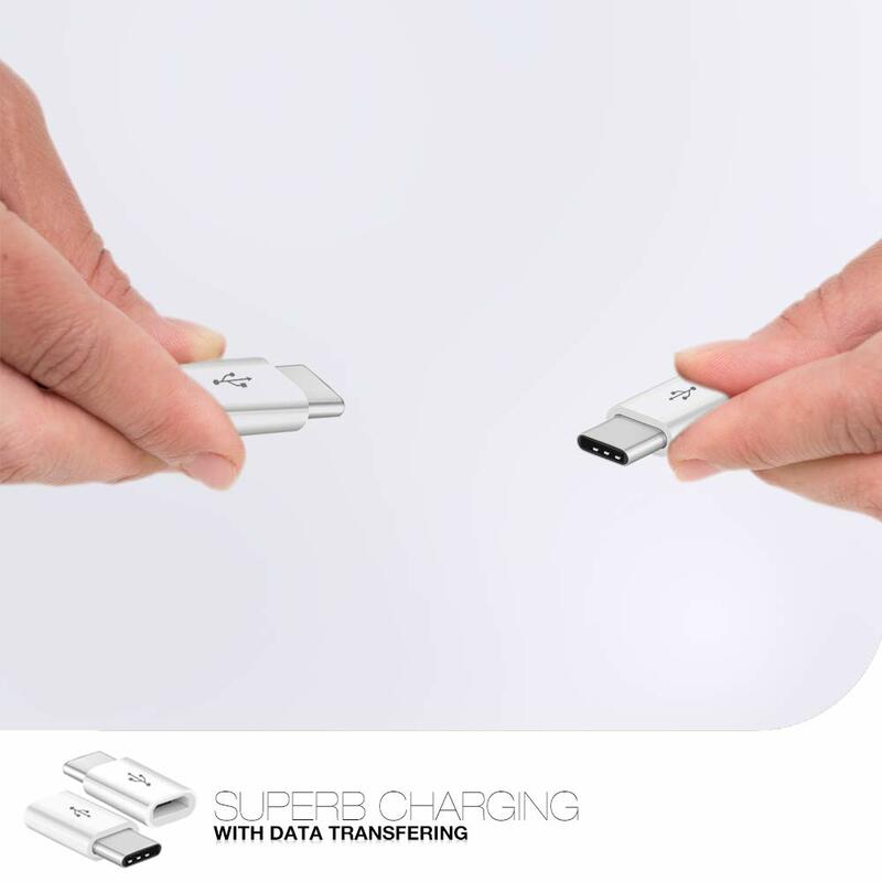 OTG Adaptador tipo-C USB-C a Micro - USB OTG Cable Thunderbolt 3 adaptador USB tipo C para macbook Pro Samsung S9