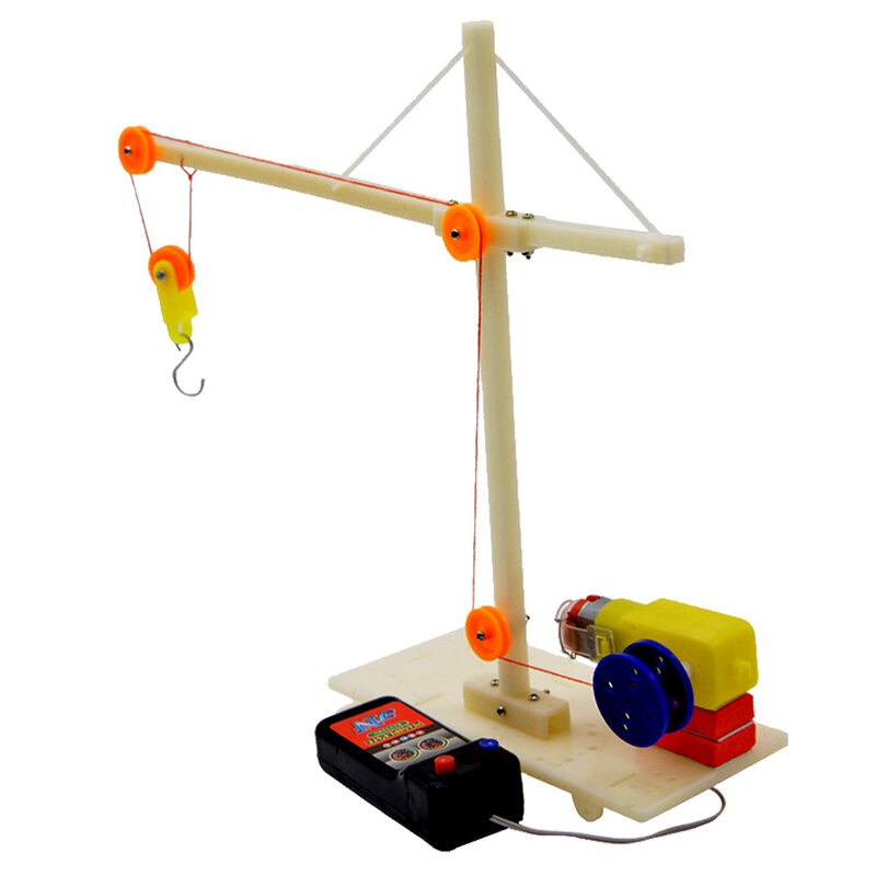 DIY 知育玩具電気クレーン