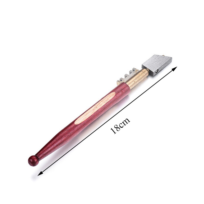 18cm Professional Portable Diamond Tipped Glass Tile Cutter Window Craft For Hand Tool [3]