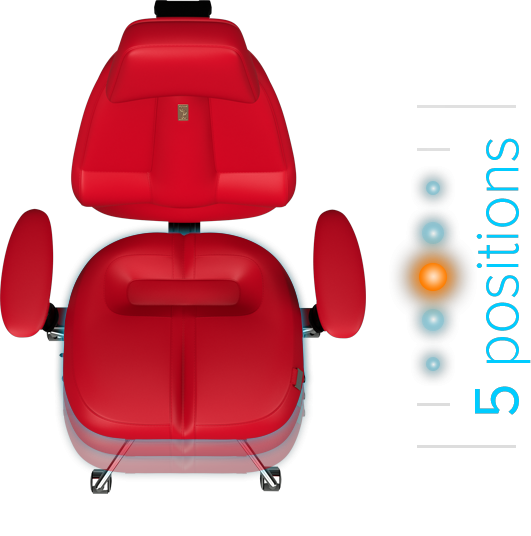 Chaise de bureau KULIK SYSTEM chaise d'ordinateur classique soulagement et confort pour le dos 5 zones contrôle de la colonne vertébrale