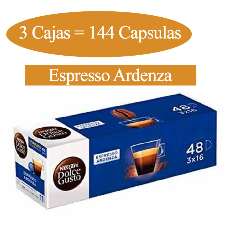 Kapsułki do kawy Dolce Gusto de Nespresso. Intensywne Espresso i Ardenza, cięte, z mlekiem, Ristretto barista. 48 kapsułek