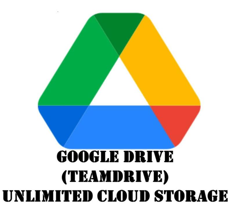 Premium GDrive UNLIMITED Cloud Storage Subscription-  Team Drive - LIFETIME Access - Worldwide Shipping