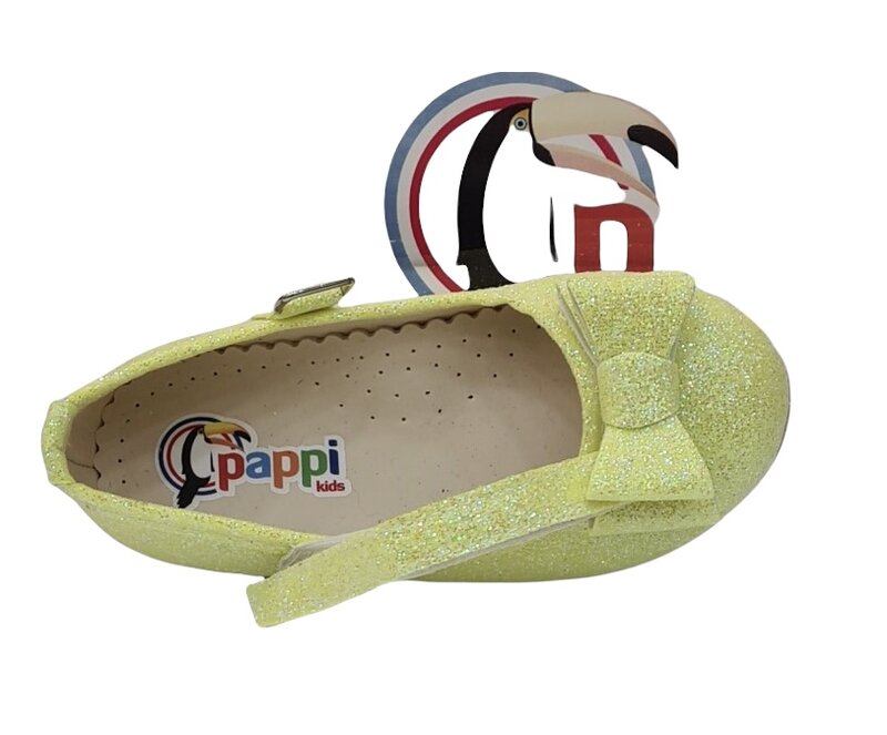 Pappikids نموذج 038 العظام الفتيات حذاء مسطح غير رسمي صنع في تركيا